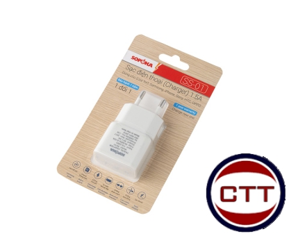 CỦ XẠC ĐIỆN THOẠI 1.5A-SS01-SOPOKA