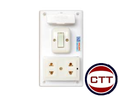 TÁP LÔ 1 CÔNG TẮC Ổ 3 SOPOKA-BN1