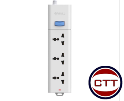 Ổ CẮM CHỐNG SÉT GONGNIU 3 Ổ ĐA NĂNG 1 CÔNG TẮC 2500W