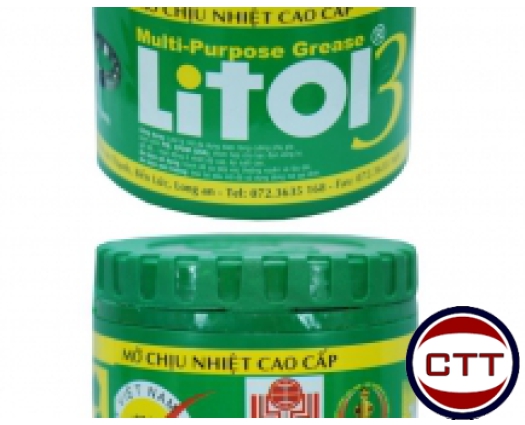 MỠ BÒ CHỊU NHIỆT CAO (LITOL 3 - MULTI PURPOSE 0.4KG *24)