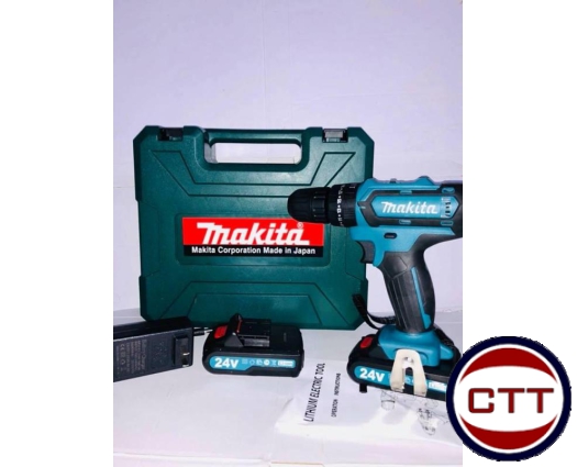 MÁY KHOAN VẶN VÍT DÙNG PIN 24V MAKITA TQ
