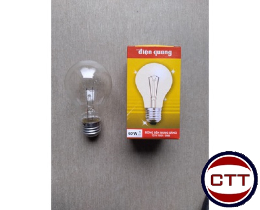 BÓNG ĐÈN TRÒN ĐIỆN QUANG 60W
