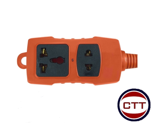 Ổ CẮM 2 Ổ CHỊU TẢI -6000W-N261-NIVAL