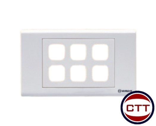 MẶT 6 LỖ CÔNG TẮC ĐIỆN SINO