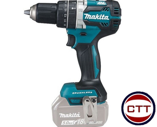 MÁY KHOAN VẶN VÍT DÙNG PIN CÓ BÚA-18V-BL-DHP484Z-MAKITA