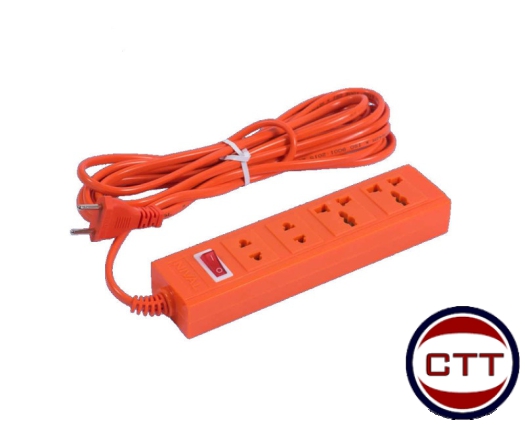 Ổ QUAY 3M 4 Ổ CẮM 2500W NIVAL