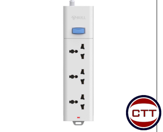 Ổ CẮM CHỐNG SÉT GONGNIU 3 Ổ ĐA NĂNG 1 CÔNG TẮC 2500W