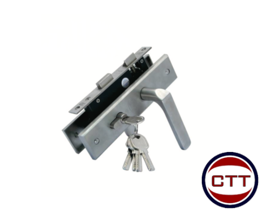 Ổ KHÓA TAY GẠT-JEEL PE-200-1 ĐẦU-KHÓA PHÒNG